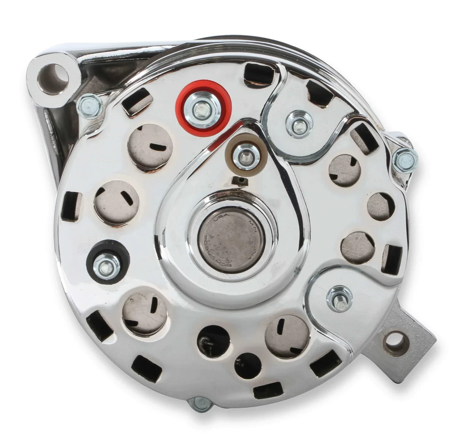 Mr. Gasket Chrome Alternator-Ford 80 Amp - 5124